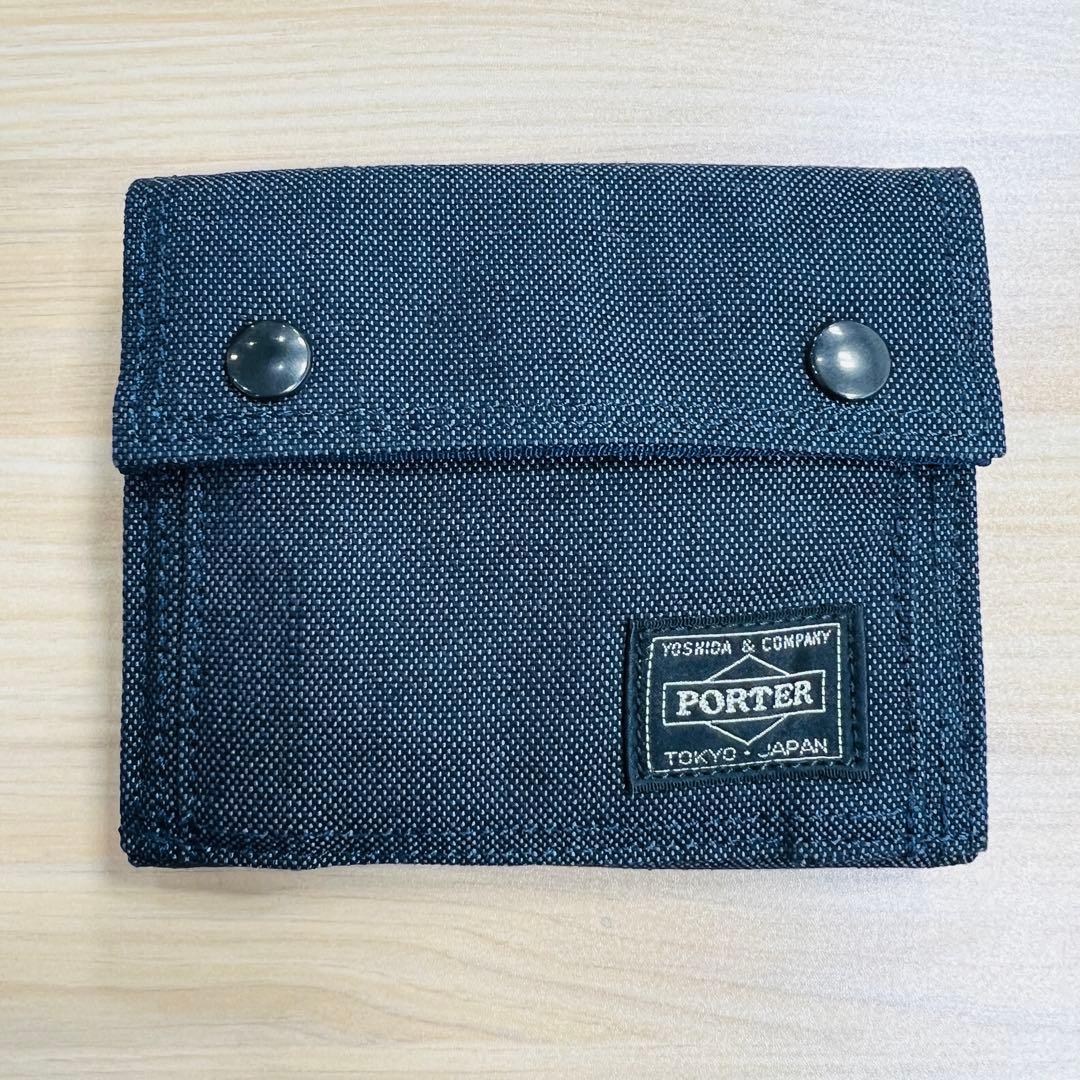 未使用美品ポーター スモーキー 三つ折り財布