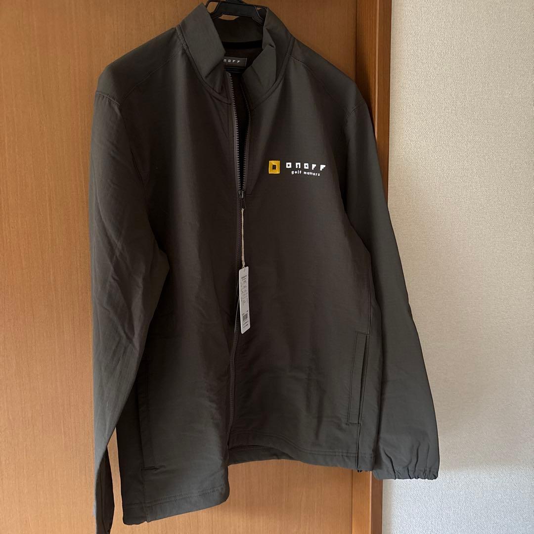 onoff カーキブルゾン Lサイズ　新品タグ付き　オノフ　ゴルフウェア