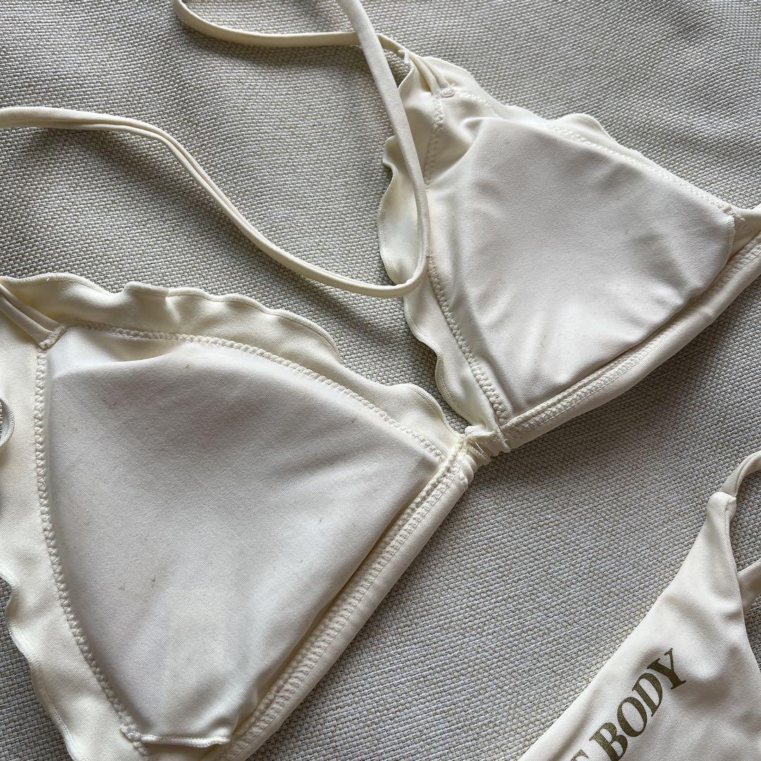 ベストボディジャパン　公式競技用ウェア　決勝用ビキニ　白　M