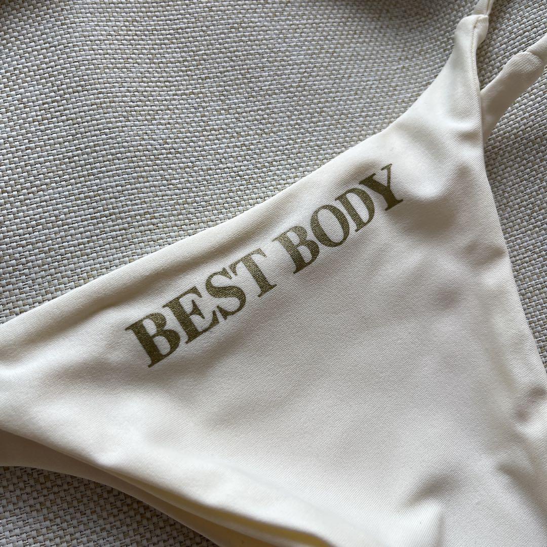 ベストボディジャパン　公式競技用ウェア　決勝用ビキニ　白　M