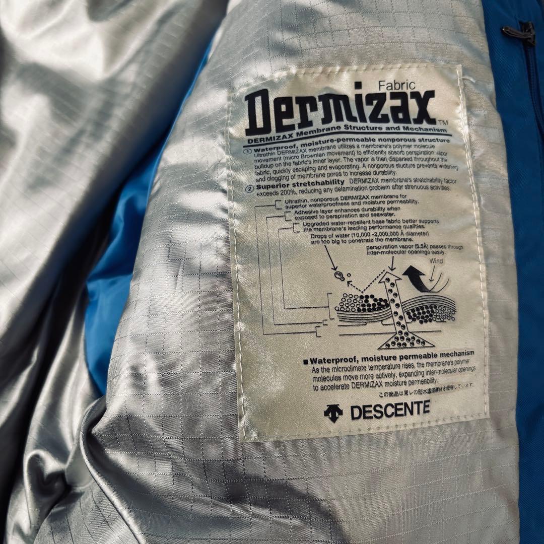 OI11 DESCENTE スイス代表 スキーウェア 上下 L DERMIZAX