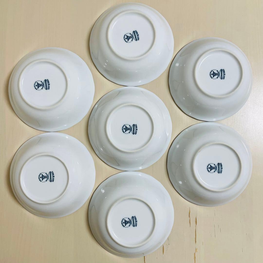 カールスバード ボヘミア ブルーオニオン 深皿 ボウル 小鉢 14.5cm 7個