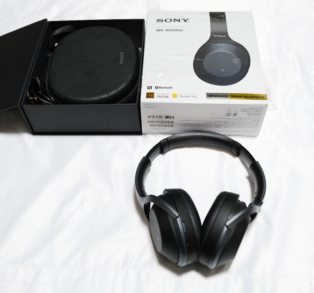 SONY WH-1000XM2 ワイヤレスヘッドホン ブラック