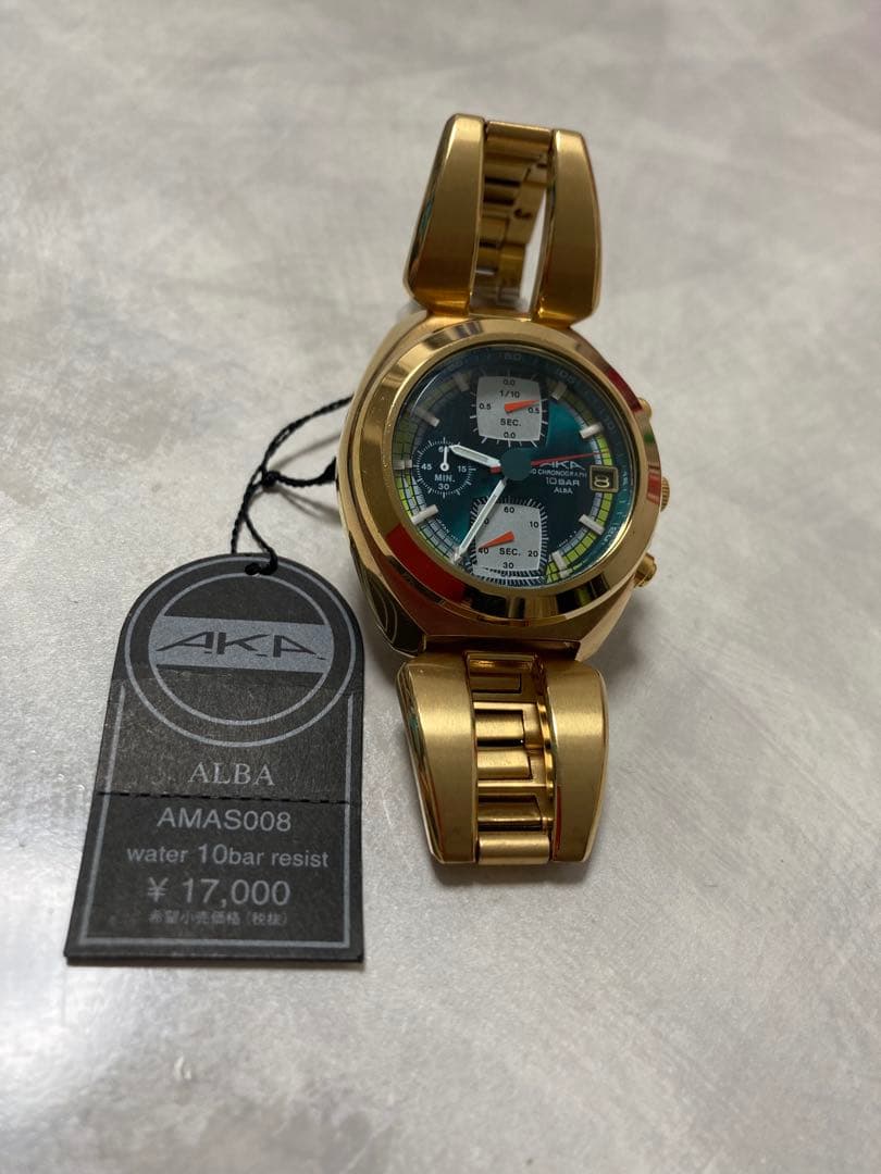 SEIKO AKA V657-6030 メンズ