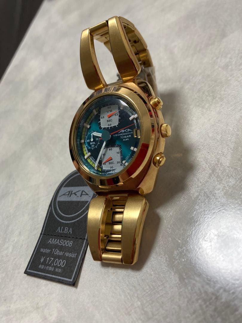 SEIKO AKA V657-6030 メンズ