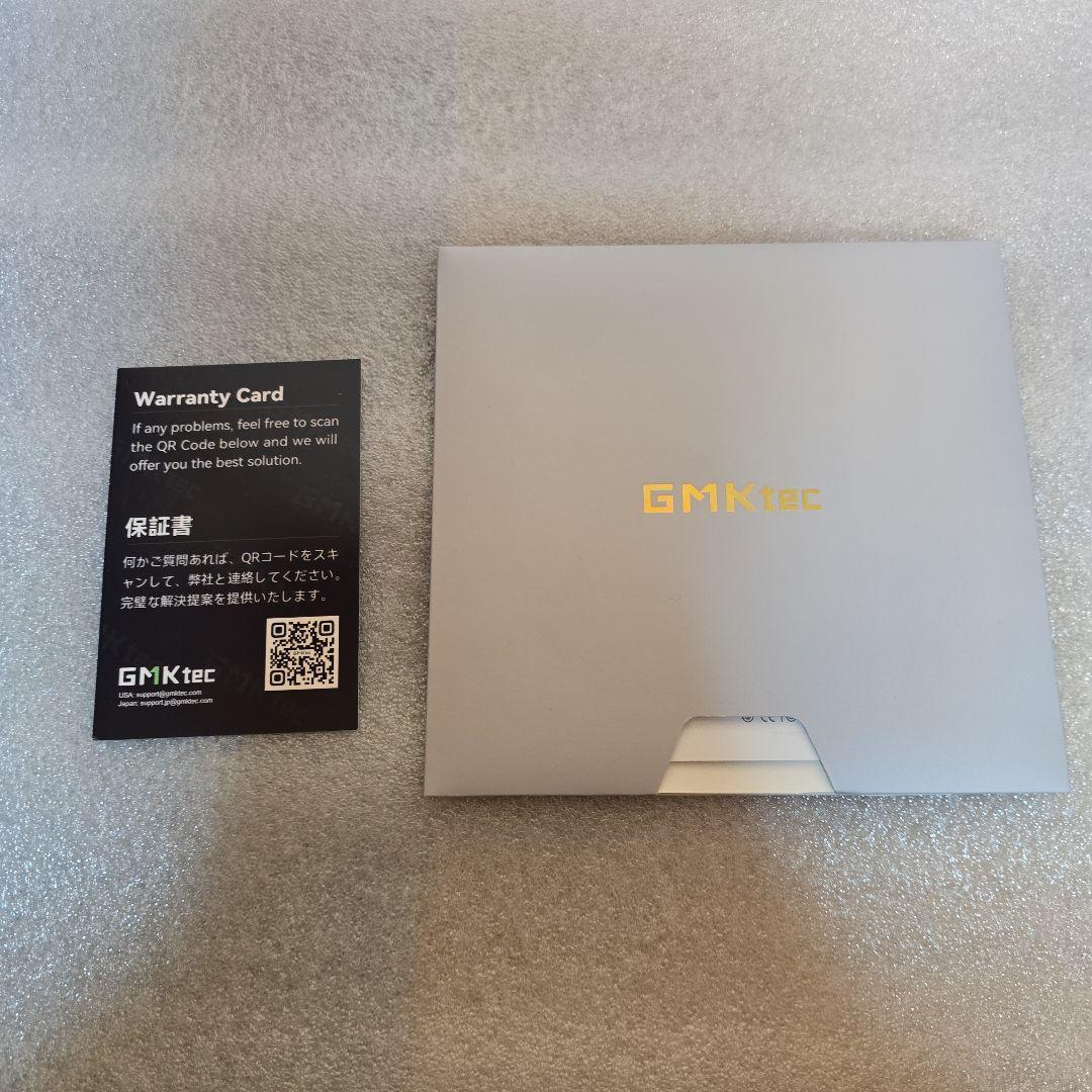 試用のみ「GMKtec NucBox G10」Ryzen5 16GB+512GB