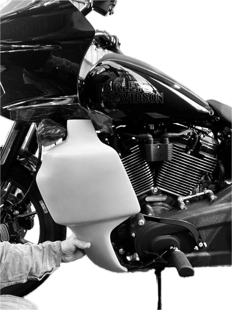 ハーレーダビッドソン ローライダーst用レッグガード