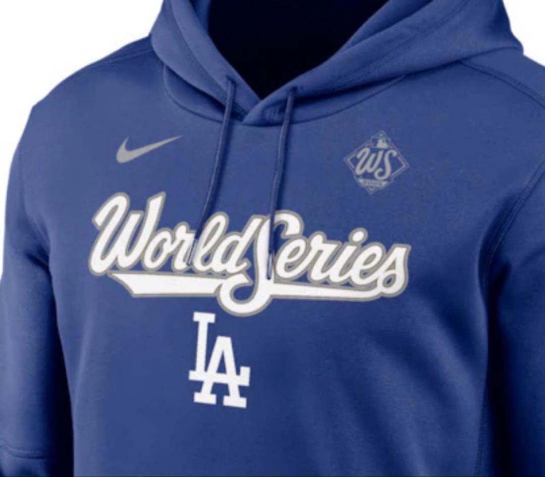 ドジャース　NIKE 2025年ワールドシリーズ　パーカー　【MLB正規品】