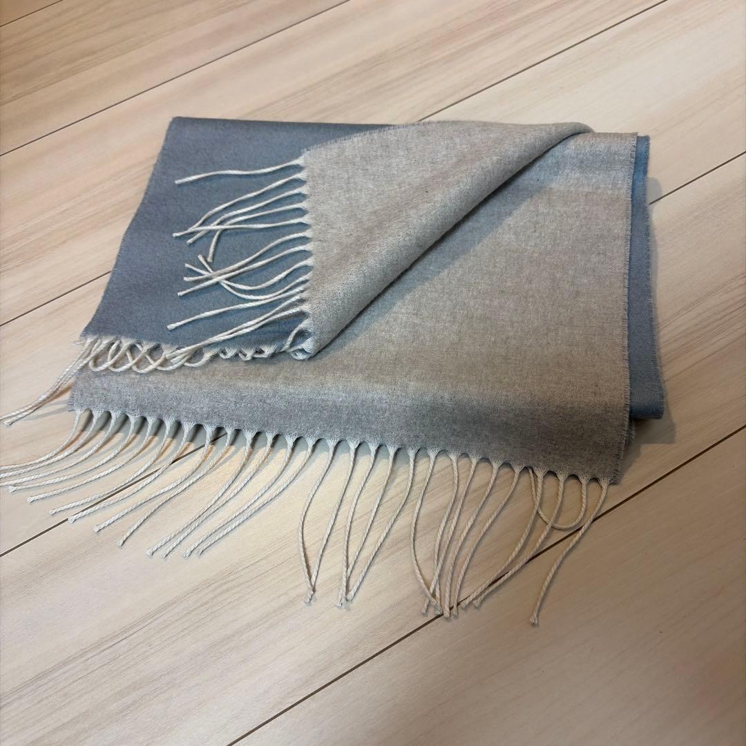 PIACENZA ピアチェンツァ シルク×ウールマフラー ストール