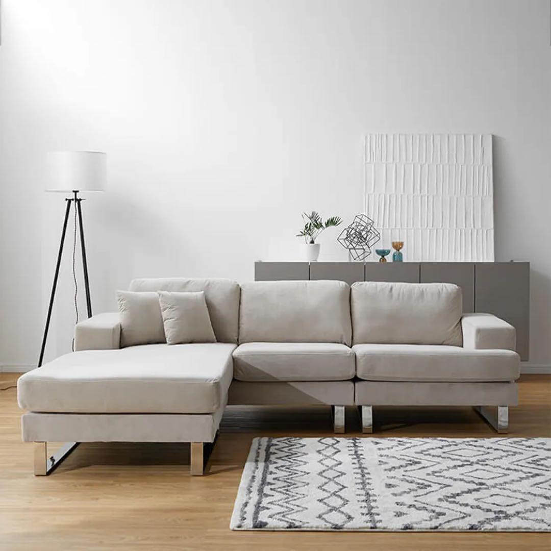 【LOWYA】３人掛けソファ