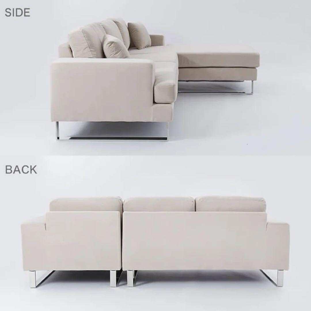 【LOWYA】３人掛けソファ