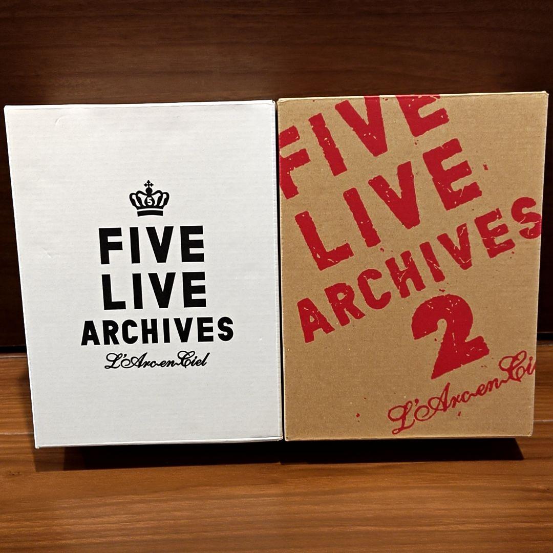 L'Arc～en～Ciel FIVE LIVE ARCHIVES セット