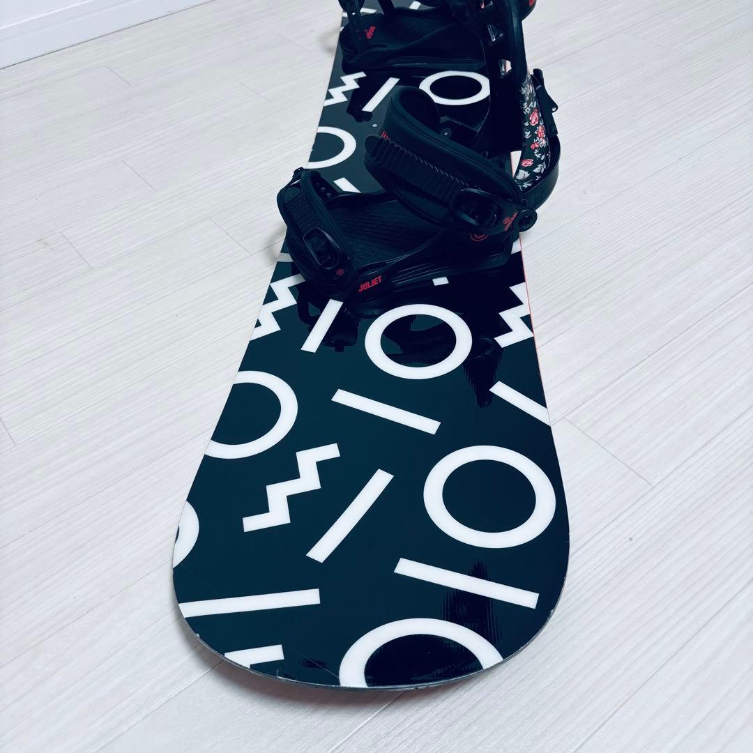 RIDE RAPTURE 147cm ボード セット UNION HEAD