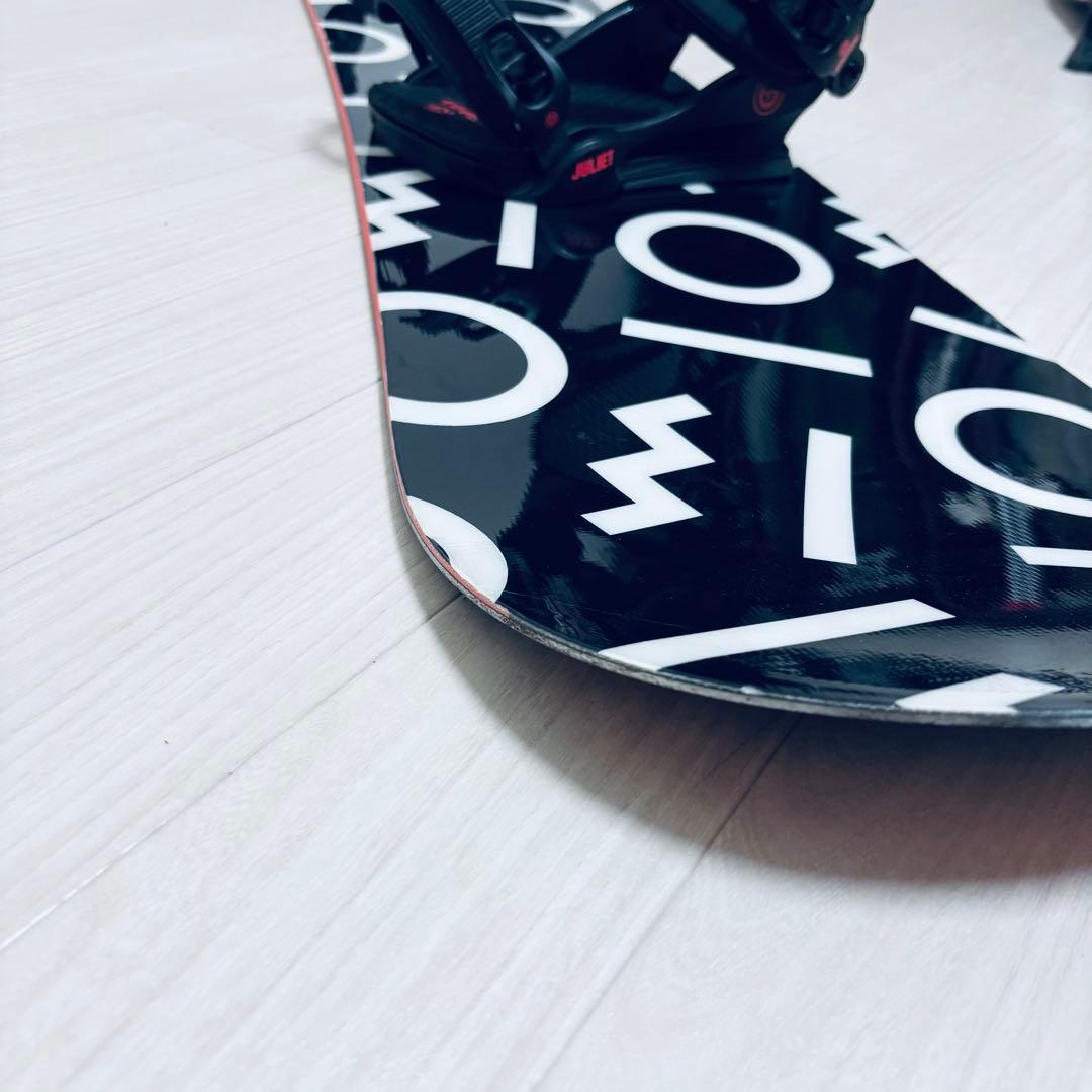 RIDE RAPTURE 147cm ボード セット UNION HEAD