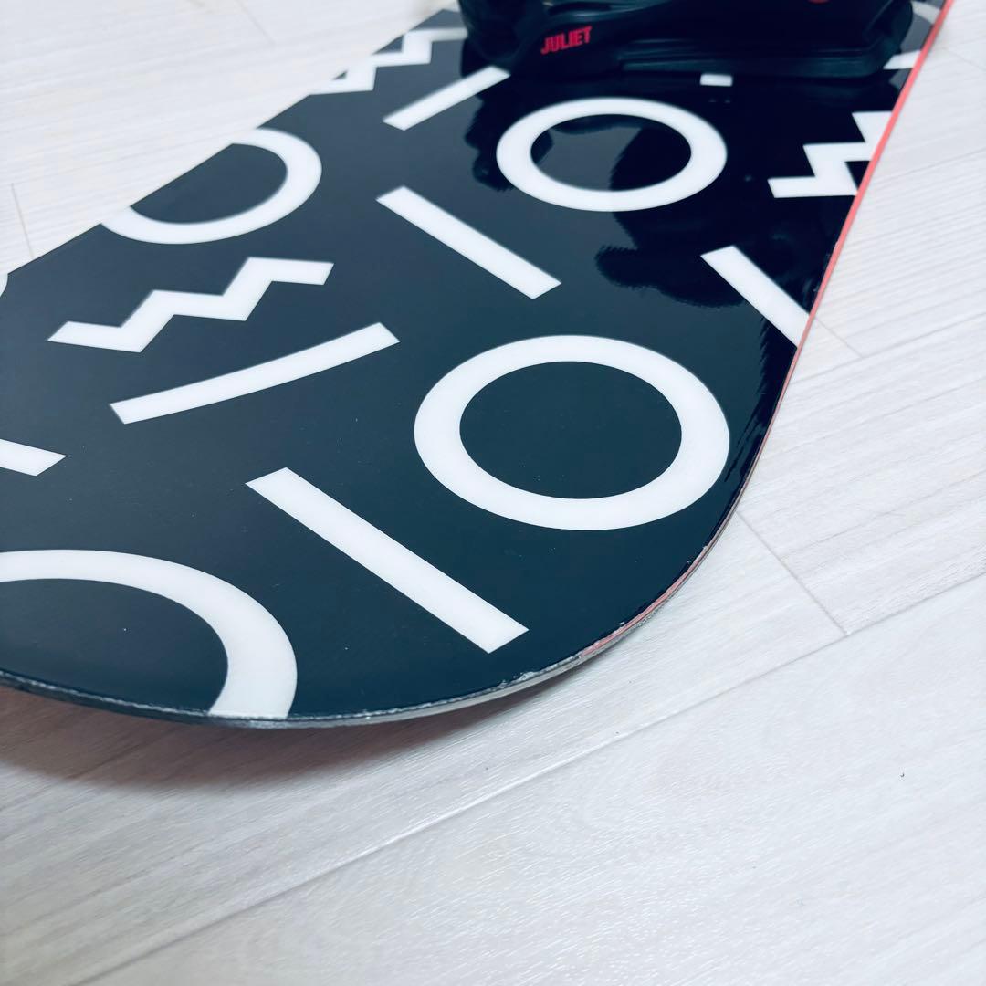 RIDE RAPTURE 147cm ボード セット UNION HEAD