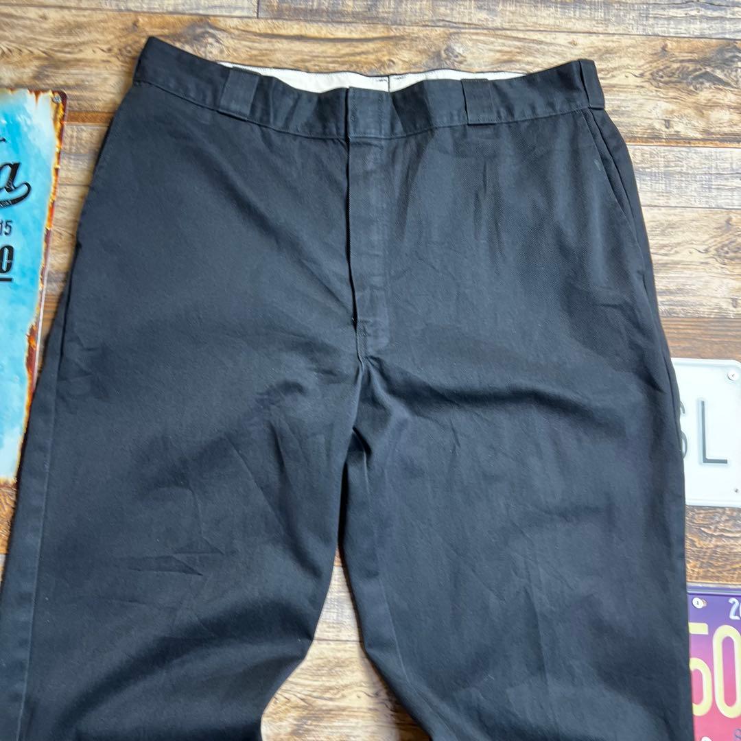 7*0様 90s USA製 Dickies 874 ワークパンツ ブラックTAL