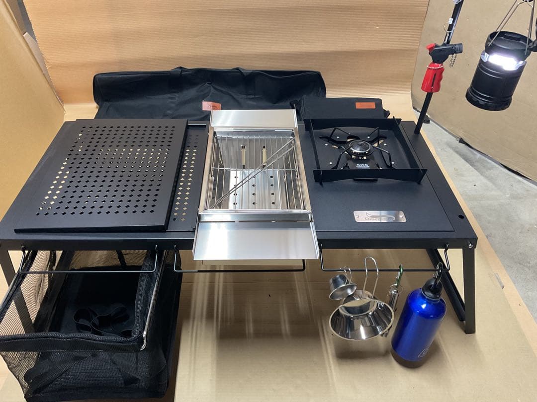 Desert FOXIGT対応システムキャンプテーブルブラック装備多数新品セット