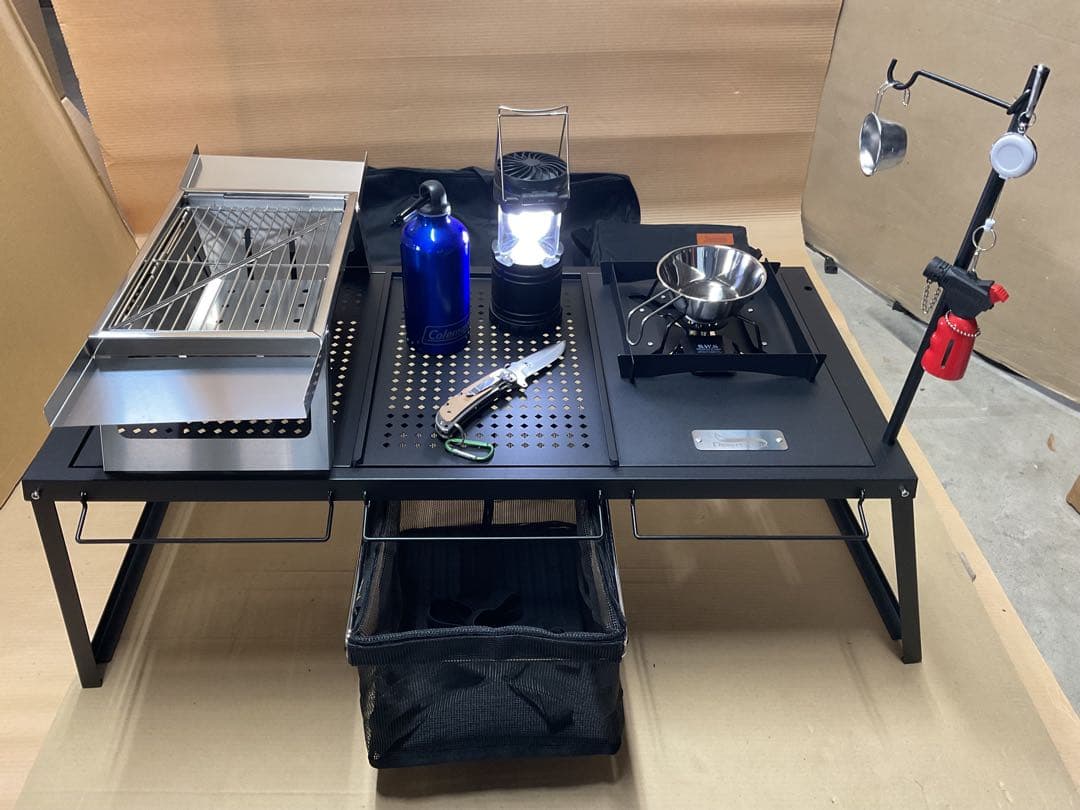 Desert FOXIGT対応システムキャンプテーブルブラック装備多数新品セット