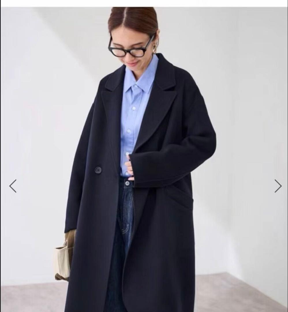 SUPER160sダブルブレストコート