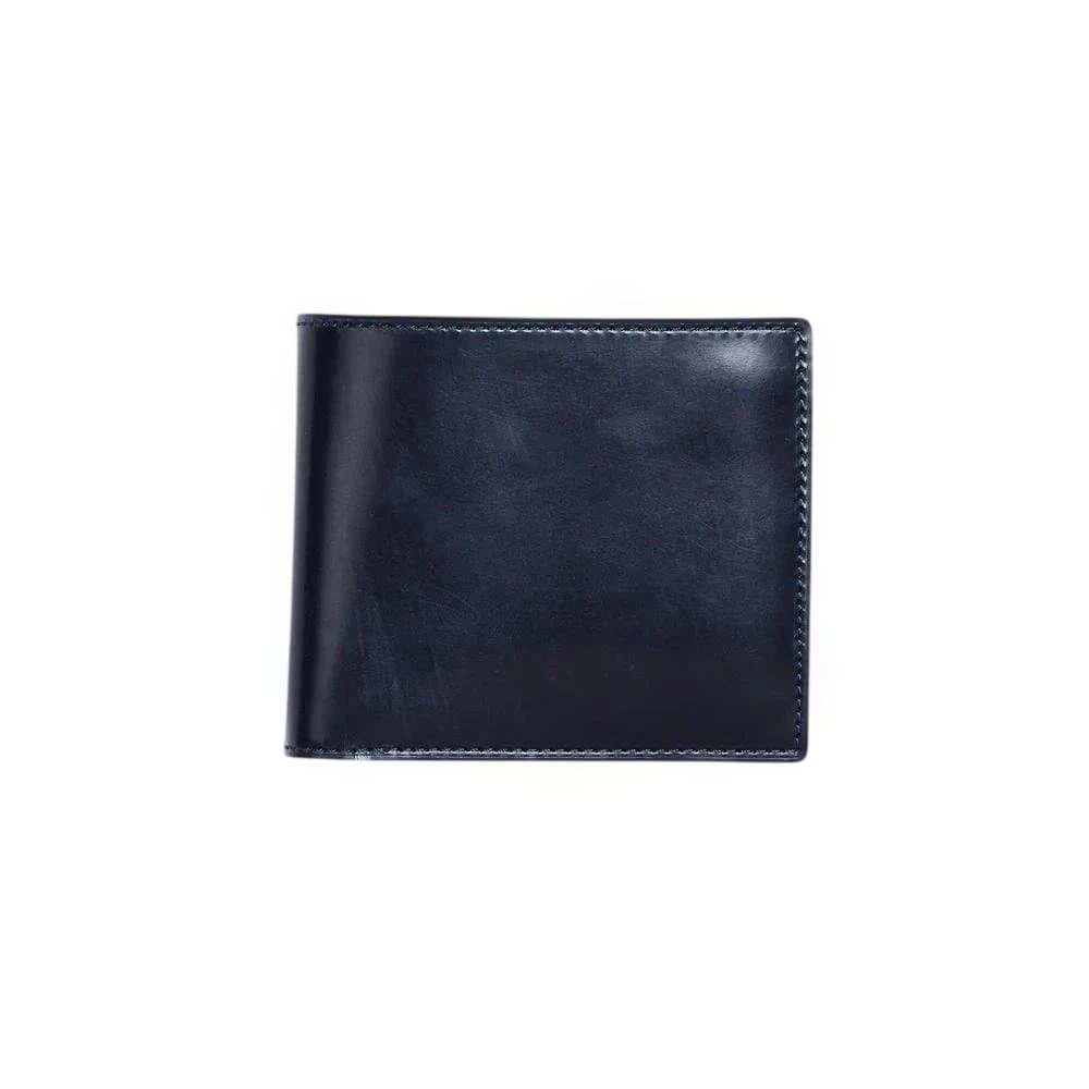 土屋鞄　ブライドル 二折財布　ネイビー