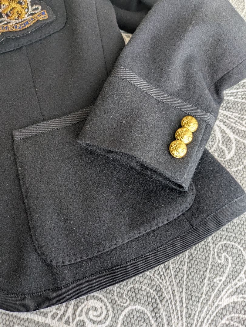 イタリヤ製ラルフローレンのブレザー ブラック