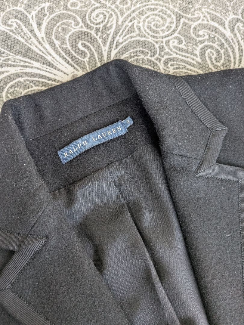 イタリヤ製ラルフローレンのブレザー ブラック