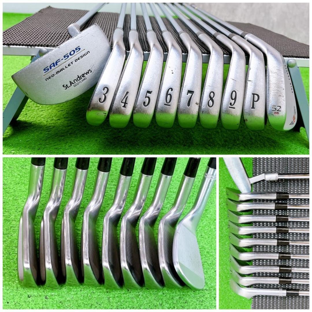 メンズ タイトリスト 909D3 ゴルフクラブセット 右打ち 14本 初心者