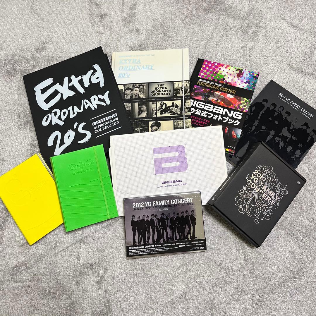 BIGBANG フォトブック CD DVD YG FAMILYまとめ売り