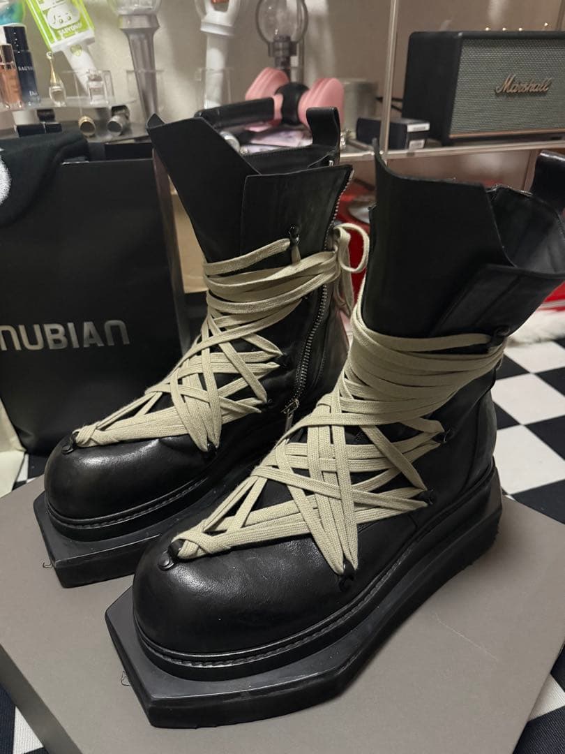 靴 rickowens megalace turbo cyclops 43