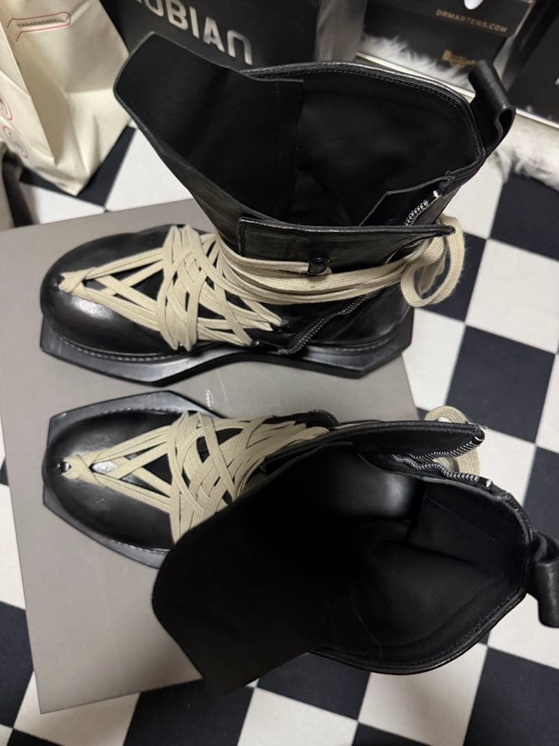 靴 rickowens megalace turbo cyclops 43