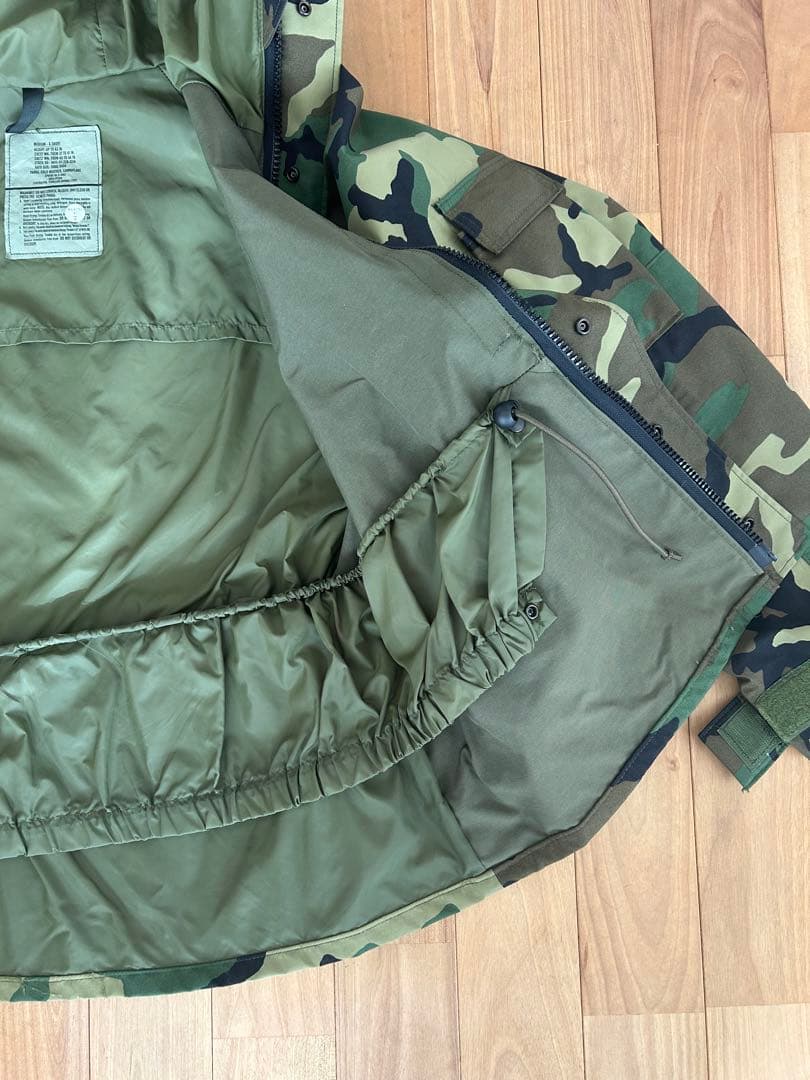 ECWCS ジャケット　ウッドランド Medium - X short