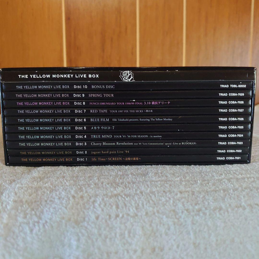 THE YELLOW MONKEY LIVE BOX 10枚組