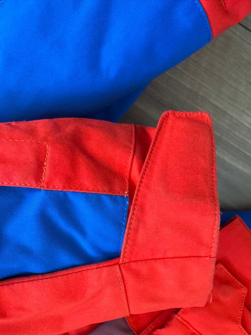 GOLDBWIN スキーウェアセット 赤/青