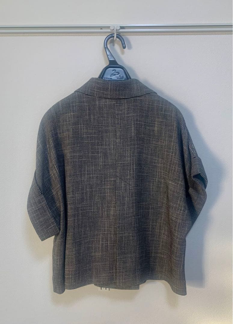 LOUNIE ハーフスリーブカラミジャケット