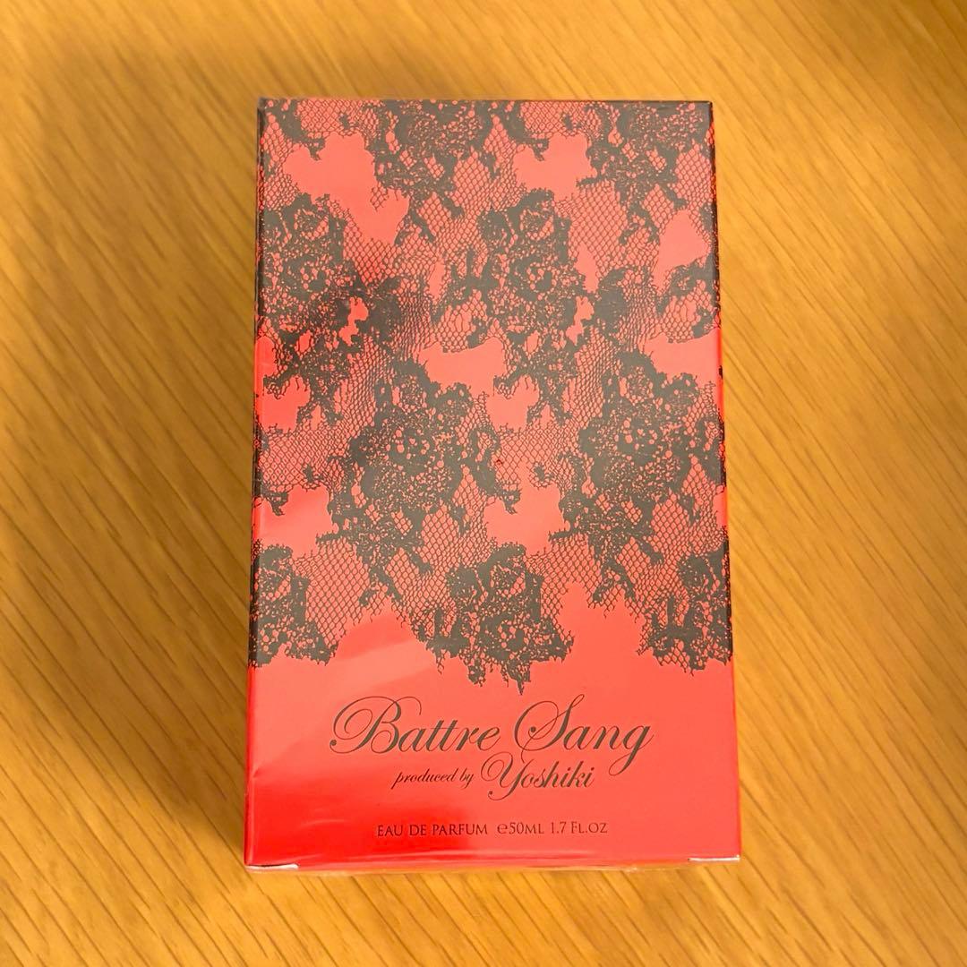 新品未開封YOSHIKI香水BattreSangバトゥサン50mlXJAPAN