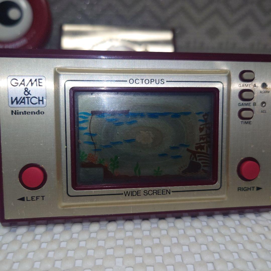 貴重　ジャンク品　ゲームウォッチ6個セット　オクトパス・ドンキーコングなど
