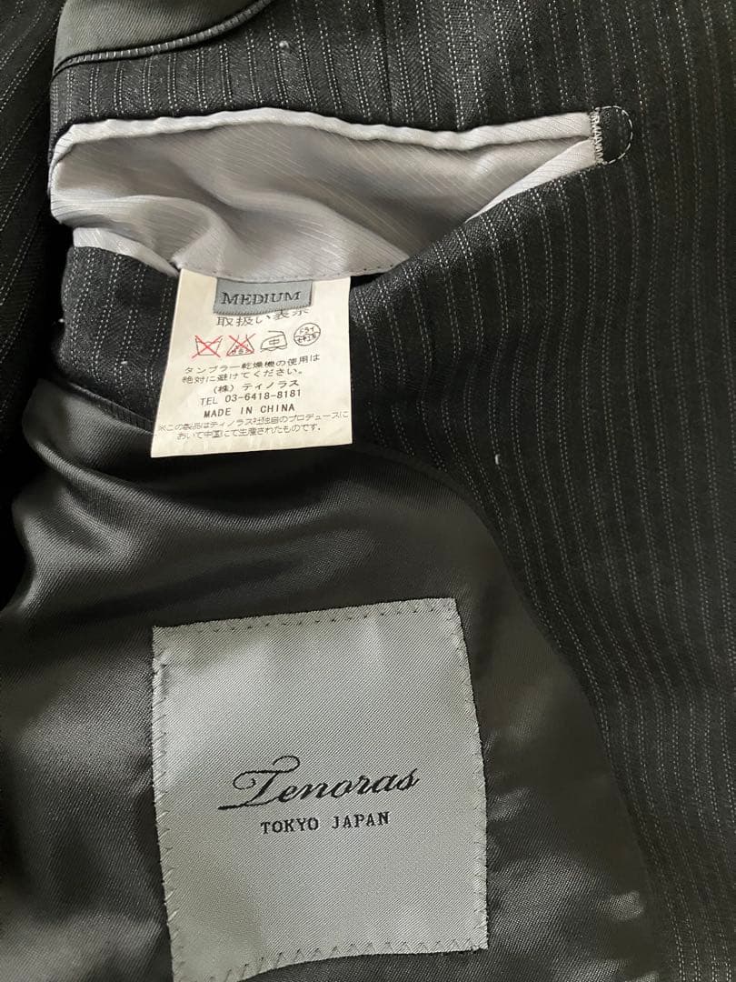 TENORAS スリーピーススーツ Mサイズ グレー系 5セット
