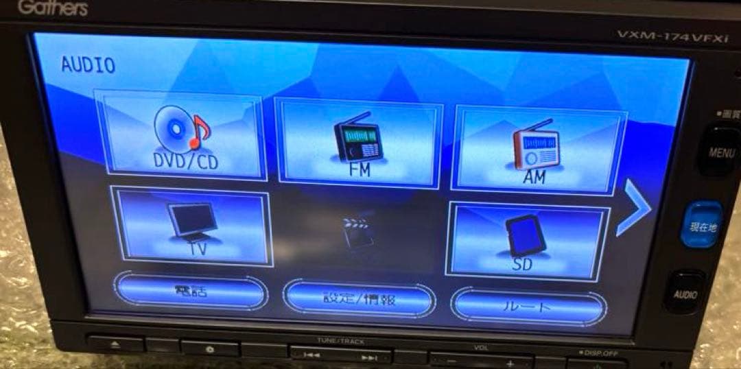 ホンダ 純正ナビ ギャザズ VXM-174VFXi 7インチ/フルセグ