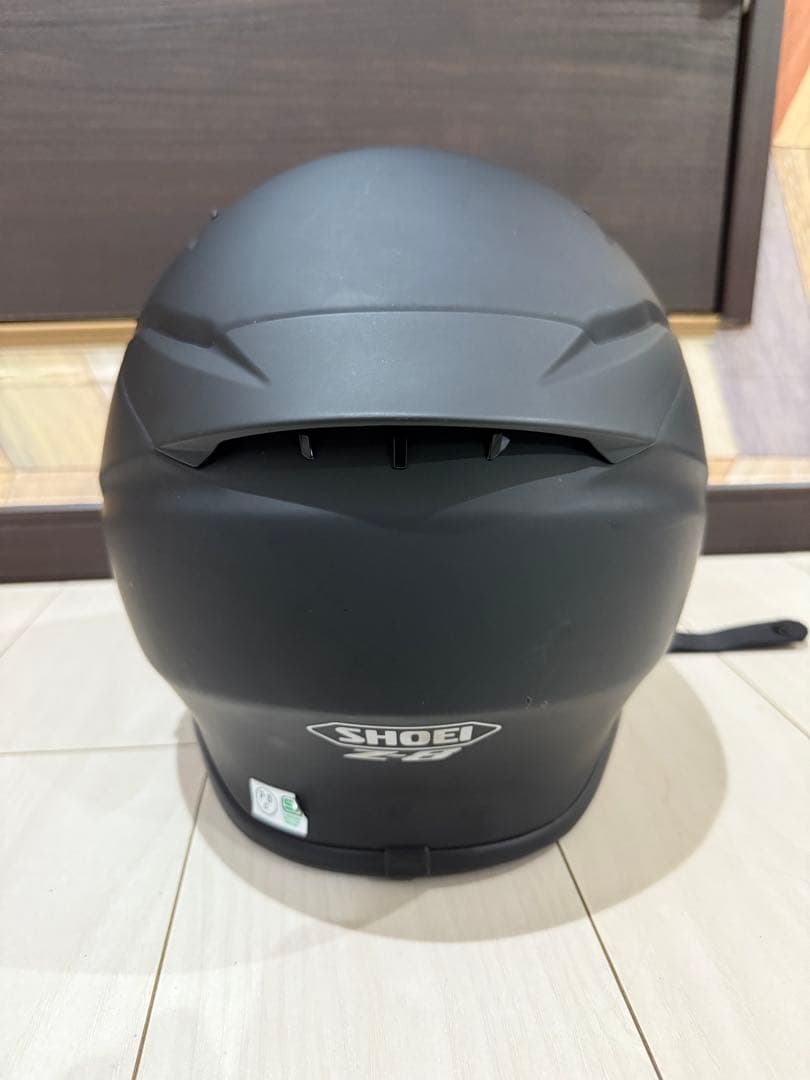 SHOEI フルフェイスヘルメット マットブラック z-8 mサイズ