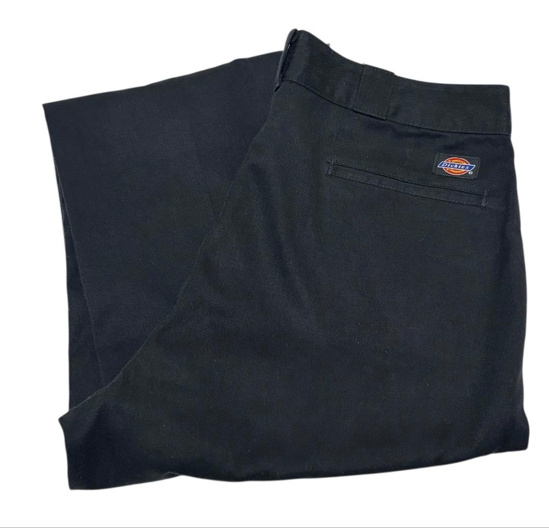 90s ディッキーズ　874 USA製　TALONジップ　W36 ブラック