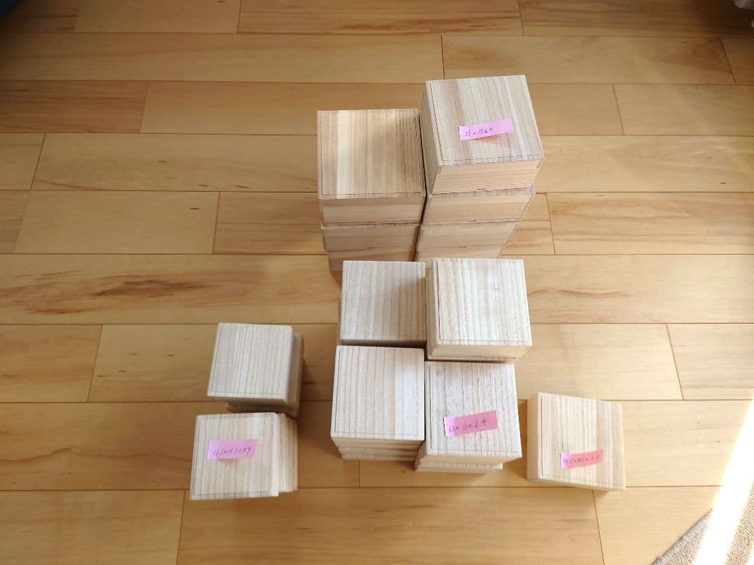 最終値下げ価格【新品】桐箱　工芸品日本製　木製桐箱30個セットまとめ売り