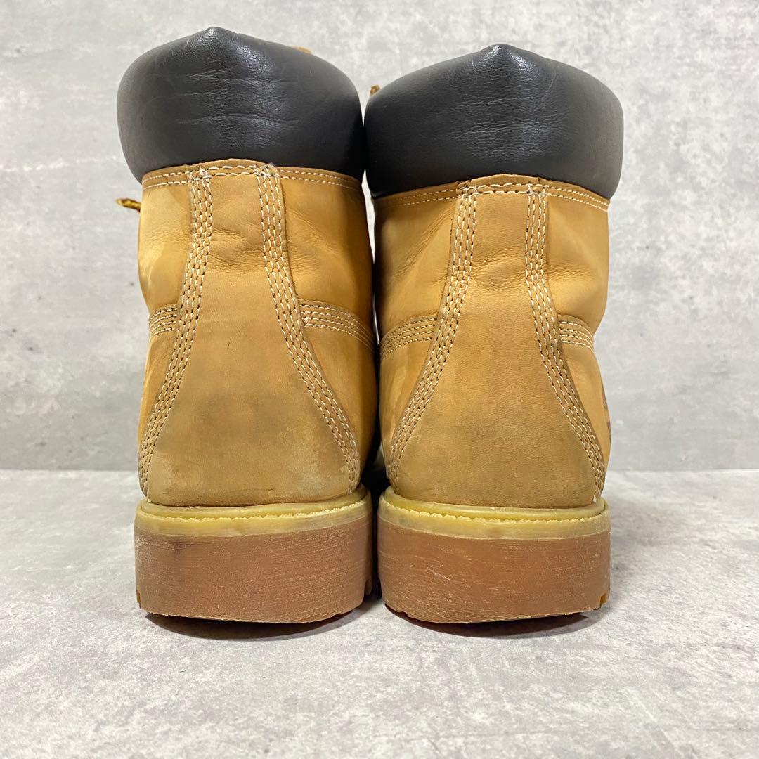 【美品】Timberland プレミアムブーツ 10061 ウォータープルーフ