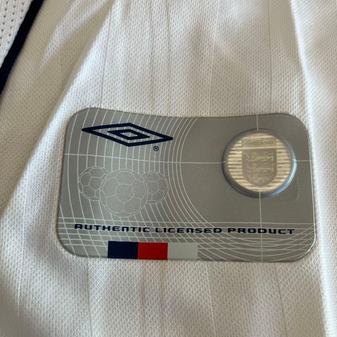 00s umbro サッカーイングランド代表ユニホーム(dead stock)