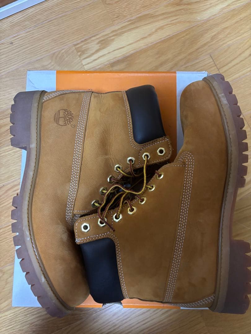 Timberland 6インチ プレミアム イエローブーツ　27cm