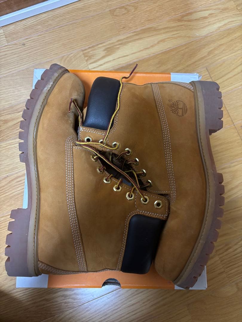 Timberland 6インチ プレミアム イエローブーツ　27cm