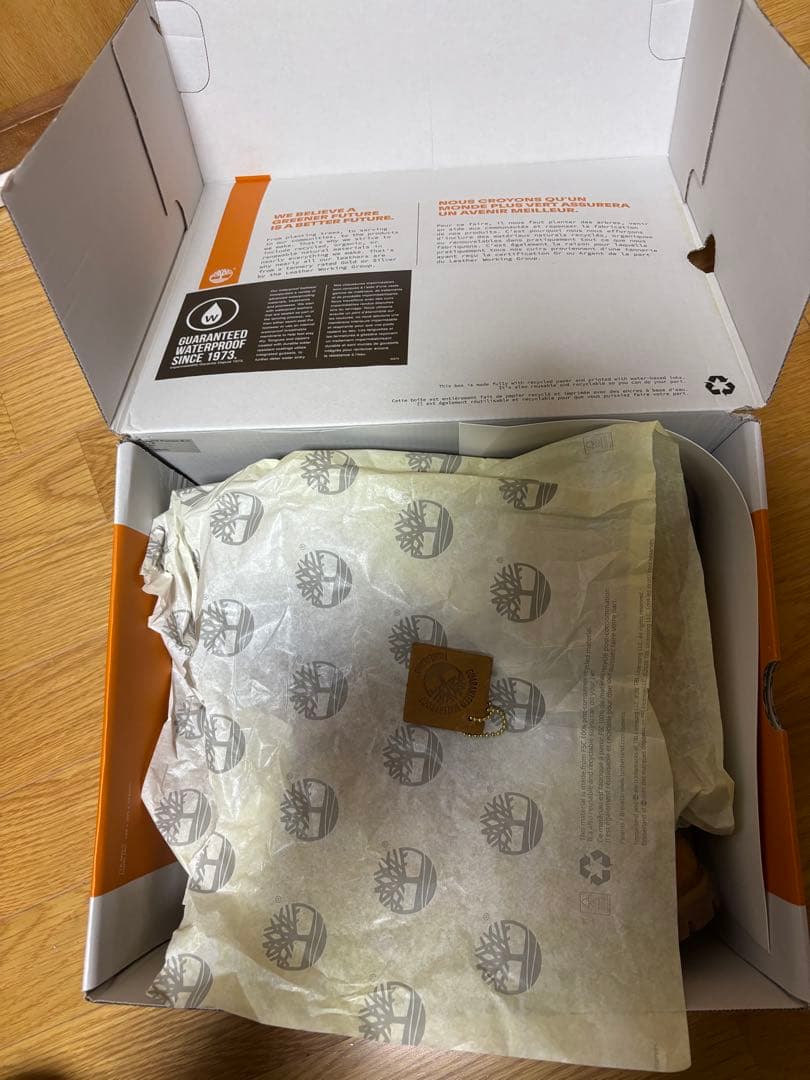 Timberland 6インチ プレミアム イエローブーツ　27cm