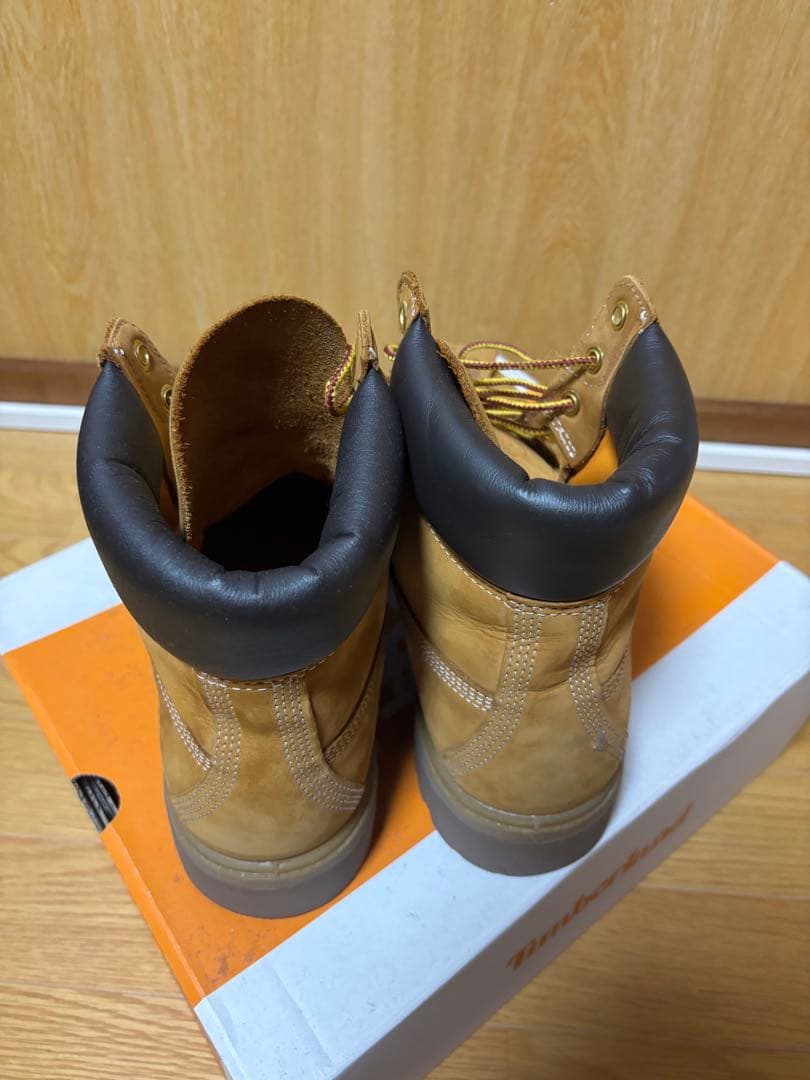 Timberland 6インチ プレミアム イエローブーツ　27cm