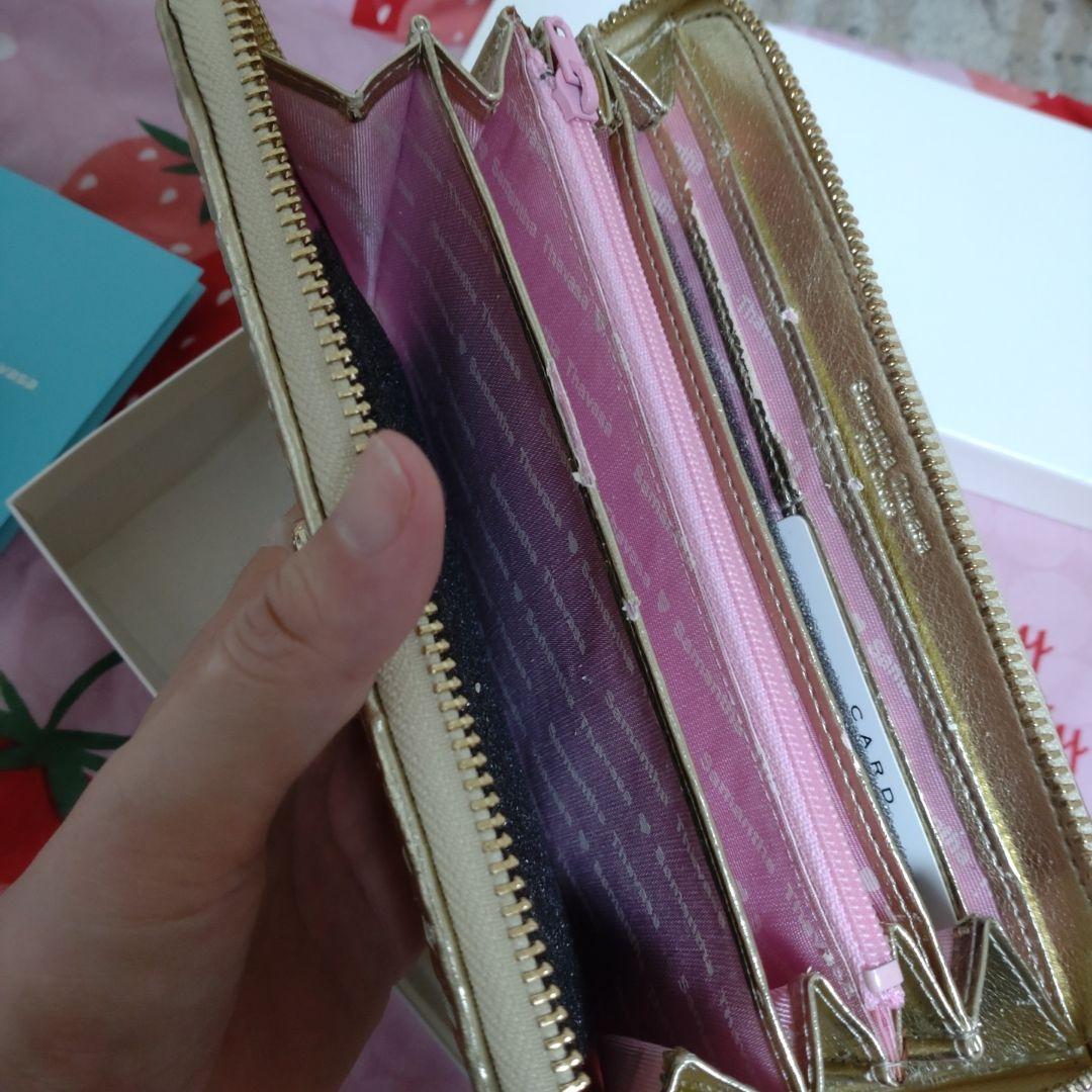 Samantha Thavasa　petitChoice　ゴールド　長財布