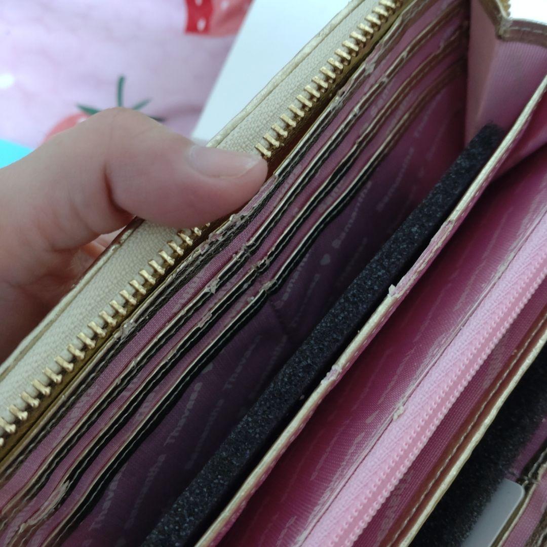 Samantha Thavasa　petitChoice　ゴールド　長財布