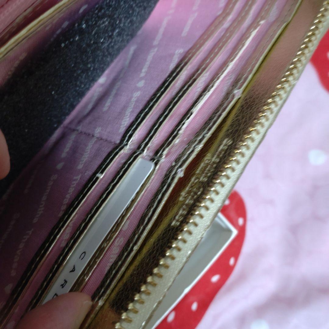 Samantha Thavasa　petitChoice　ゴールド　長財布